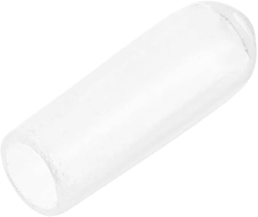 uxcell 20pcs Rubber End Caps Protective Caps 3.5mm(1/8 Inch) ID Vinyl PVC Round Tube Bolt Cap Cover Screw Thread Protectors, Clear