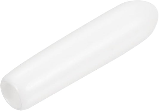 uxcell 20pcs Rubber End Caps 2.5mm ID Vinyl Round End Cap Cover Screw Thread Protectors White