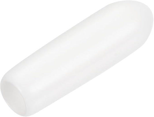 uxcell 20pcs Rubber End Caps 3.5mm ID Vinyl Round End Cap Cover Screw Thread Protectors White