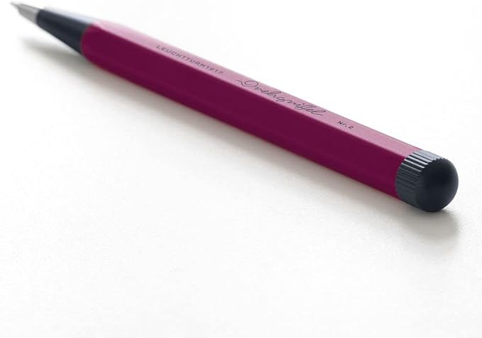 LEUCHTTURM1917 - Drehgriffel Mechanical Pencil - Refillable Writing Stylus with 0.7 mm HB Graphite Lead (Stone Blue)