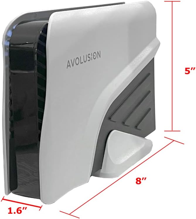 Avolusion PRO-Z Series 6TB USB 3.0 External Hard Drive for WindowsOS Desktop PC/Laptop (White) (Renewed)