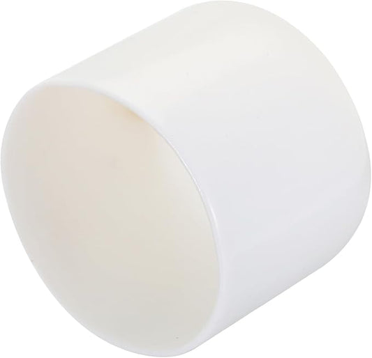uxcell 20pcs Rubber End Caps 29mm ID Vinyl Round Tube Bolt Cap Cover Screw Thread Protectors White