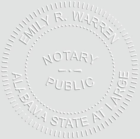 MaxMark Notary Seal Round Embosser for Idaho State - Includes Gold Burst Seal Labels (50 Count)