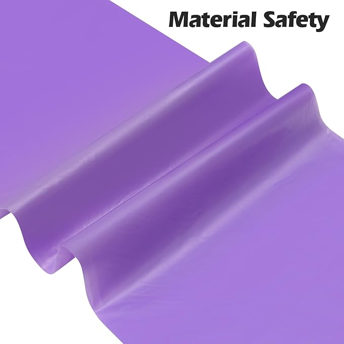 2-4 Gallon Portable Trash Bags,120 Counts Thicken portable Small Garbage Bags for Office, Kitchen,Bedroom Trash Can,Strong Trash Bags（Purple）