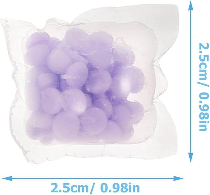 Artibetter Laundry Scent Booster Beads 50pcs In-Wash Fragrance Booster Laundry Freshener Beads Fabric Softener for Washer (Mixed Color)