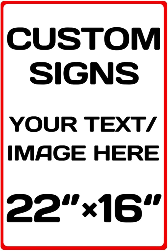 Custom Sign, Personalized Metal Signs,Aluminum Weatherproof Metal Sign Multiple Sizes Custom Personalized Text And picture Here,hazard sign,garden sign,custom door sign,Customised business signs