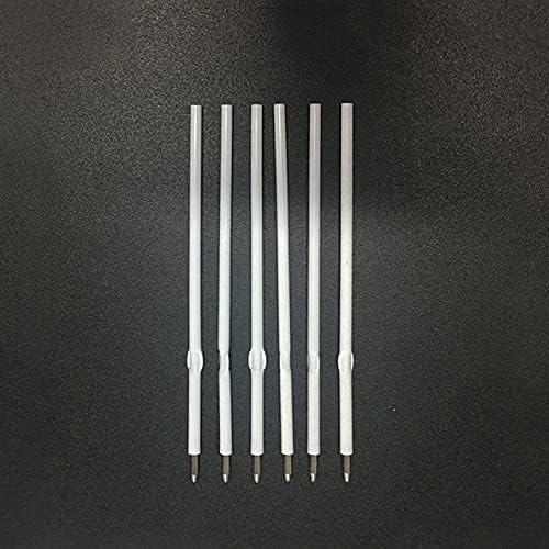 20 pcs 1mm Black Color Replaceable Ballpoint Pen Refill School Office Supplies(4.2 inch)