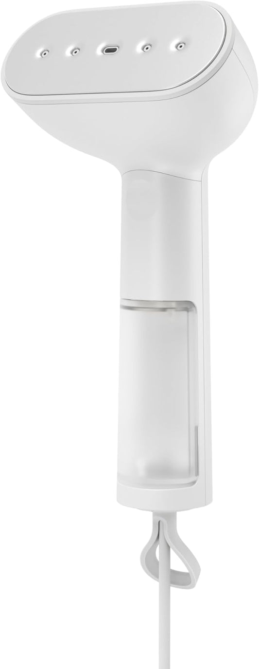 Steamery Handheld Clothes Steamer Cirrus X, 1200W, Steam Output 20g/min, Heat up in 20 Seconds, Portable, Minimalistic, Scandinavian design, White
