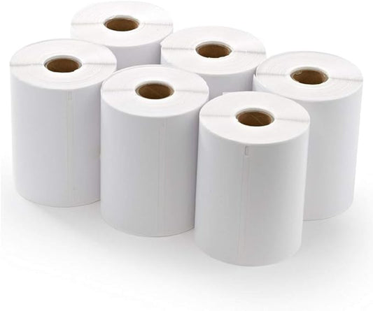 100 Rolls 4XL Labels 4" x 6" Address Shipping Labels 1744907 Compatible for 4XL LabelWriter, 220 Labels/Roll