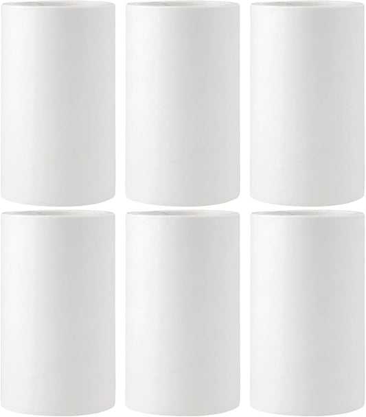 4 inch Lint Roller Refills Only Compatible with Scotch Brite Lint Roller Replacement Refills for Pet Hair Extra Sticky Everyday Clean Lint Remover Refills Pack of 6 Rolls Total 360 Sheets