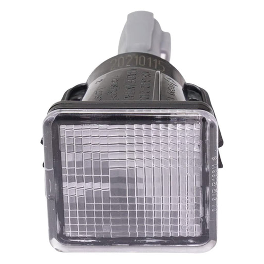 KarParts360 License Plate Light for Toyota Tundra 2014-2021, Driver/Passenger Side, Rear, Black, Replacement Model CLX-M0-USA-RT73290005Q