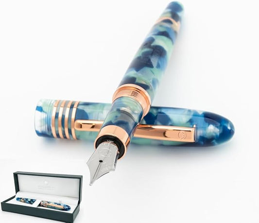 Monteverde Blue Mountain Fountain Pen - B
