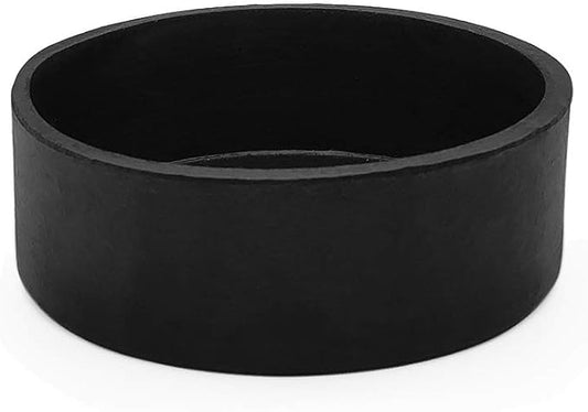 Flyshop Furniture Table Covers Non-Slip Durable Rubber Leg Tips Chair Leg Caps Floor Protector Round Black 4PCS Size 76mm, 3"