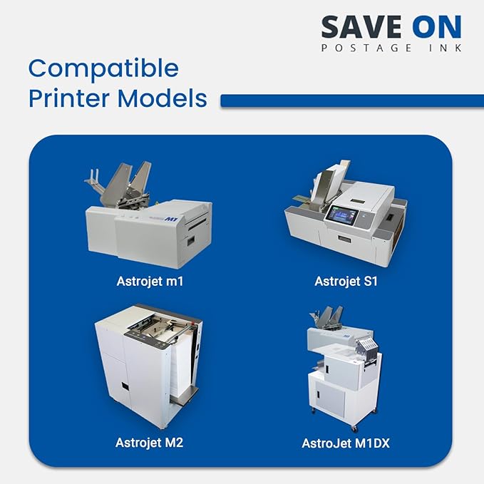 Save On Postage Ink, Memjet Ink Cartridge Compatible Astro 123-2414 | Memjet Ink Compatible HI-Cap Magenta 250ml Ink Tank for AstroJet M1 M2 S1 and M1DX