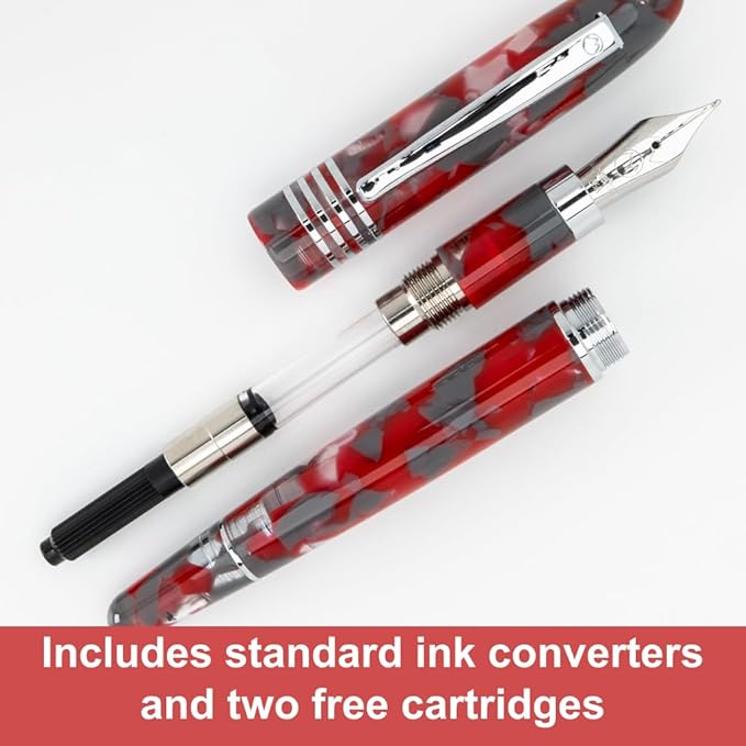 Monteverde Ruby Mountain Fountain Pen - EF