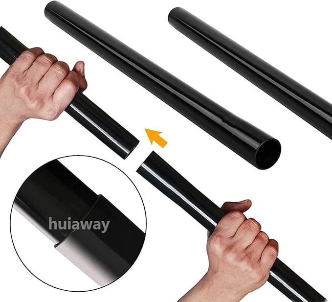 6 Pcs 1.25inch Universal Vacuum Extension Wand Vacuum Attachments 1 1/4 inch, 1 1/4" Friction Fit Extension Wand, Vacuum Cleaner Extension Tube