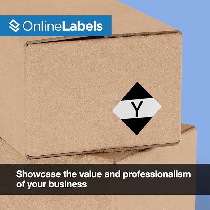 4 x 4 Square Label - Pack of 400 Labels, 100 Sheets - Inkjet/Laser Printer - Online Labels