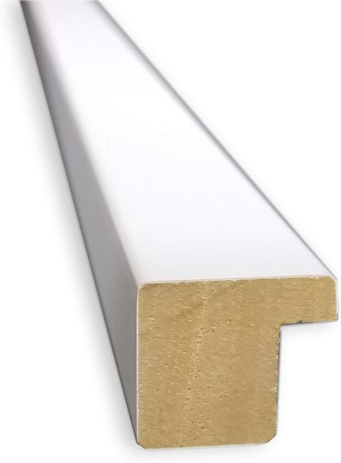 Amanti Art Natural Cork Board for Wall, 19x31 Vision Board with White Frame, Medium Corkboard Office Decor for Home Organization, Modern Corkboard Pinboard to Display Items for Home Organization in