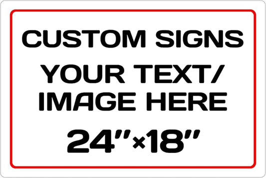Personalized signs,Aluminum Weatherproof Metal Sign,Optional reflective,Personalized Text And picture Here,for garden, door sign, business,factory