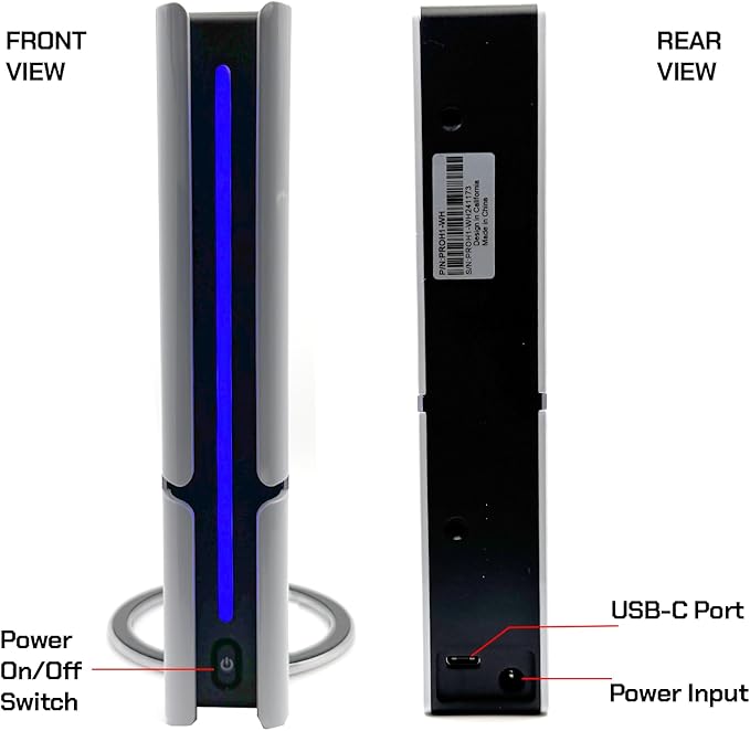 Avolusion PRO-H1 20TB 7200RPM USB 3.2 Gen2 (10Gbps) External Hard Drive (for Windows or MacOS Desktop PC/Laptop) (Renewed)