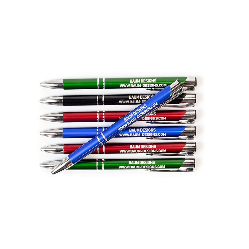 Bulk Personalized Pens Custom Engraved Ballpoint Pens (150 Pens, Green)