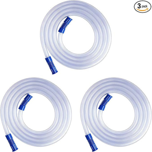 3 PCS 71" Suction Tubing Hoses Extended Suction Connection Tube for Home Use, Flexible & Portable Hoses Vacuum Fits Various Devices