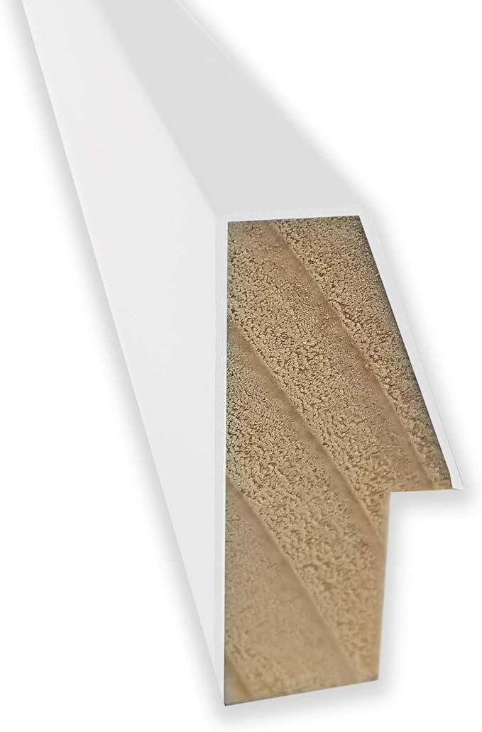 Amanti Art Natural Cork Board for Wall, 27x27 Vision Board with White Frame, Large Corkboard Office Decor for Home Organization, Modern Corkboard Pinboard to Display Items for Home Organization in