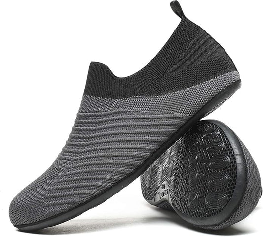 Adult Indoor House Slippers Socks Lightweight Non Slip Grip House Home Shoes for Women Men