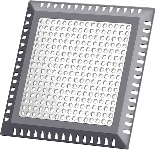 Hair Catcher/Drain Strainer/Shower Drain Cover for Bathroom Floor Drain, Stainless Steel and Silicone (6 inch, Dark Grey)