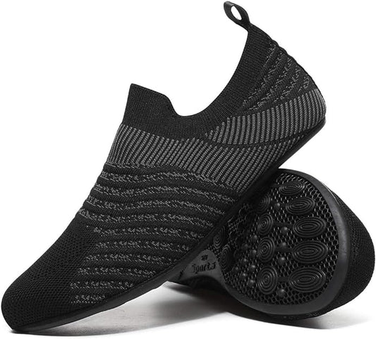 Adult Indoor House Slippers Socks Lightweight Non Slip Grip House Home Shoes for Women Men