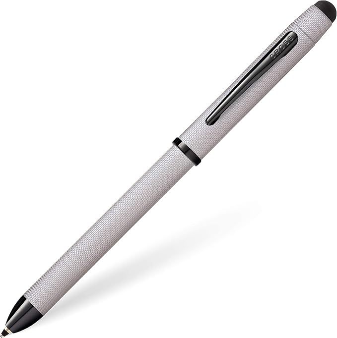 Cross Tech3+ Refillable Tech3+ Presented in a Premium Gift Box - Medium Point, Black Ink, Chrome