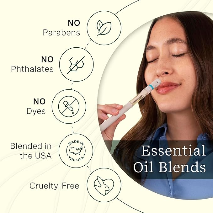 Lifelines Pen Diffuser, Herbal Garden - 1mm Black Ballpoint Pen with Scented Essential Oil Blends – Aromatherapy Diffuser & Sensory Immersion Diffuse Aroma As You Write