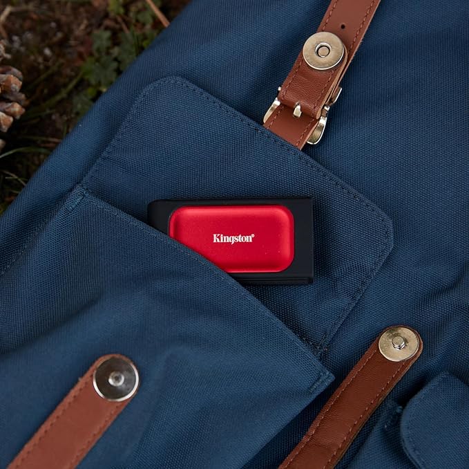 Kingston XS1000R 2TB SSD | Pocket-Sized | USB 3.2 Gen 2 | External Solid State Drive | Up to 1050MB/s | SXS1000R/2000G