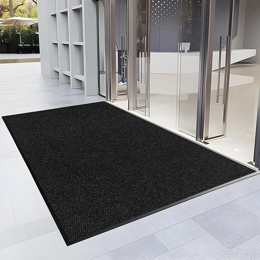 4′ x 39′ Front Door Mat Indoor Outdoor Entrance, Commercial Floor Mat Heavy Duty Dirt Trapper Entryway Doormat, Custom Size Non Slip Rubber Backing Welcome mat, Door Mat for High Traffic Area