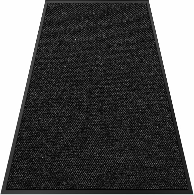 4′ x 51′ Front Door Mat Indoor Outdoor Entrance, Commercial Floor Mat Heavy Duty Dirt Trapper Entryway Doormat, Custom Size Non Slip Rubber Backing Welcome mat, Door Mat for High Traffic Area