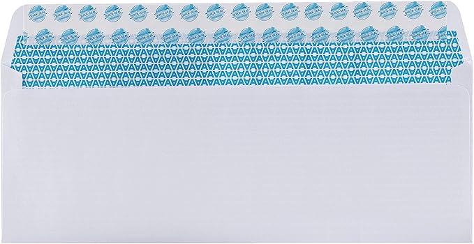 2500#9 Custom Printed Reply Envelopes - Self-Seal Security - Personalized with Logo and/or Return Address - Self-Seal, 3-7/8 x 8-7/8 Inches, 2500 Count (7-30138-2500)