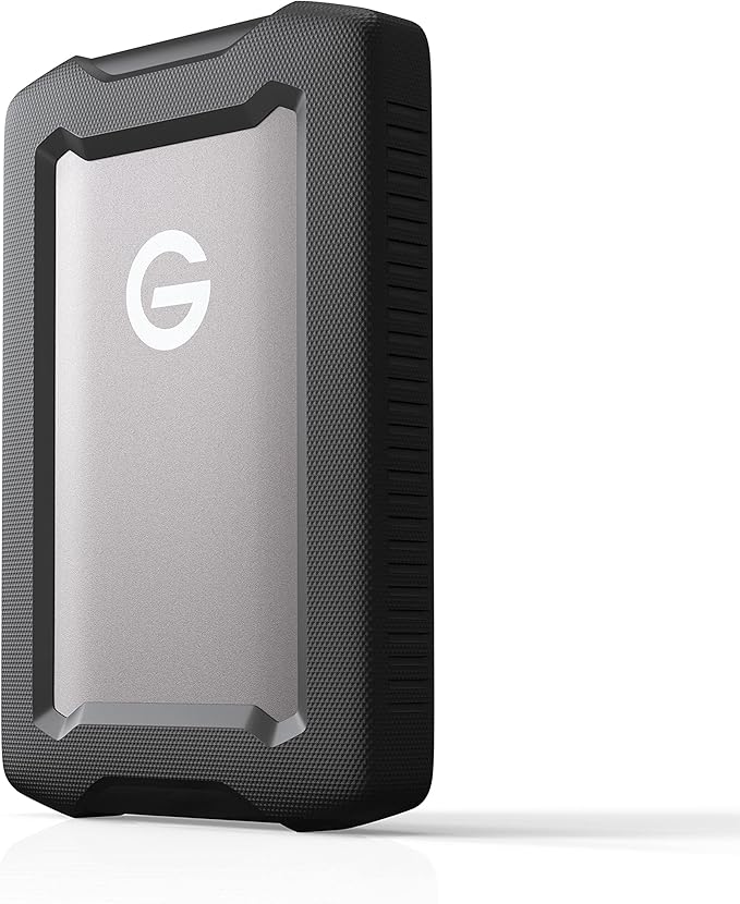 SanDisk Professional 5TB G-DRIVE ArmorATD - Rugged, Durable Portable External Hard Drive HDD, USB-C, USB 3.2 Gen 1 - SDPH81G-005T-GBAND