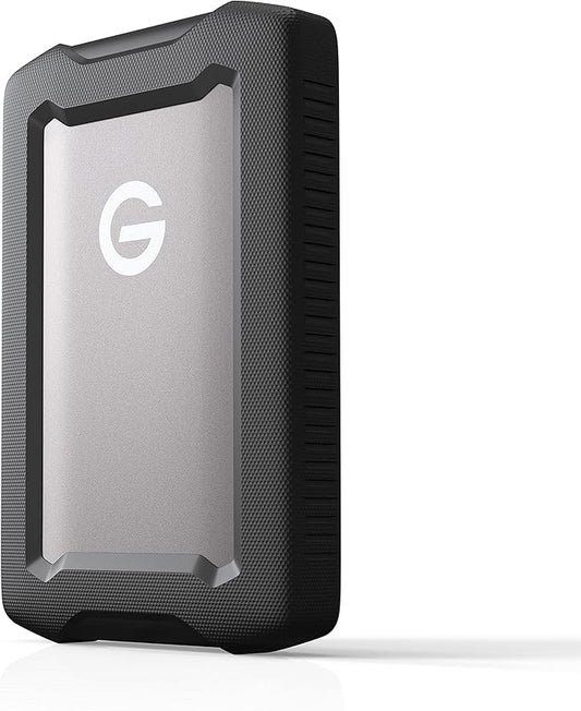 SanDisk Professional 5TB G-DRIVE ArmorATD - Rugged, Durable Portable External Hard Drive HDD, USB-C, USB 3.2 Gen 1 - SDPH81G-005T-GBAND