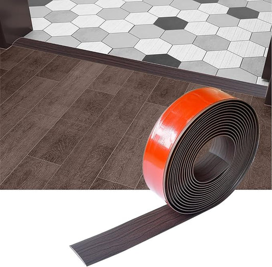 Floor Transition Strip & Self Adhesive Floor Vinyl Floor Edge Trim Laminate Floor Gap Covering Joining Strip