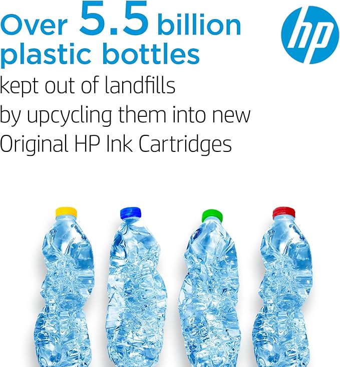HP 63 Black/Tri-color Ink (2-pack) | Works with HP DeskJet 1112, 2130, 3630 Series; ENVY 4510, 4520 Series; OfficeJet 3830, 4650, 5200 Series | Eligible for Instant Ink | L0R46AN